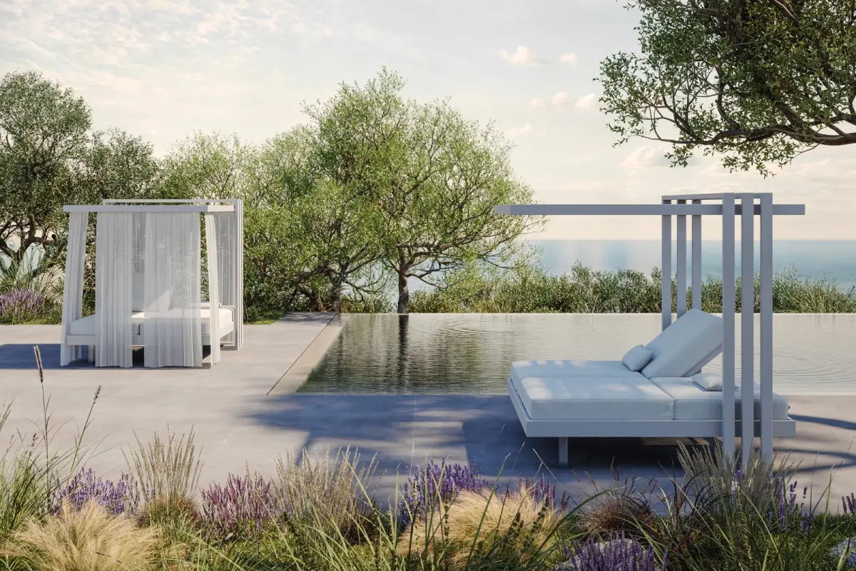 SOLETTO Gartenbett sch�ne ambiente