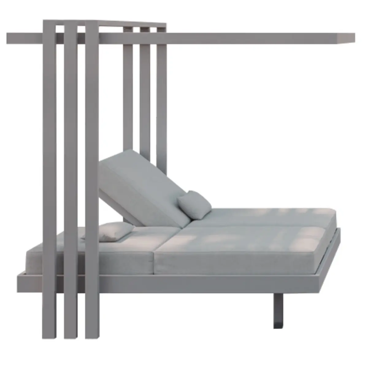 SOLETTO Gartenbett mit verstellbarer R�ckenlehne, M