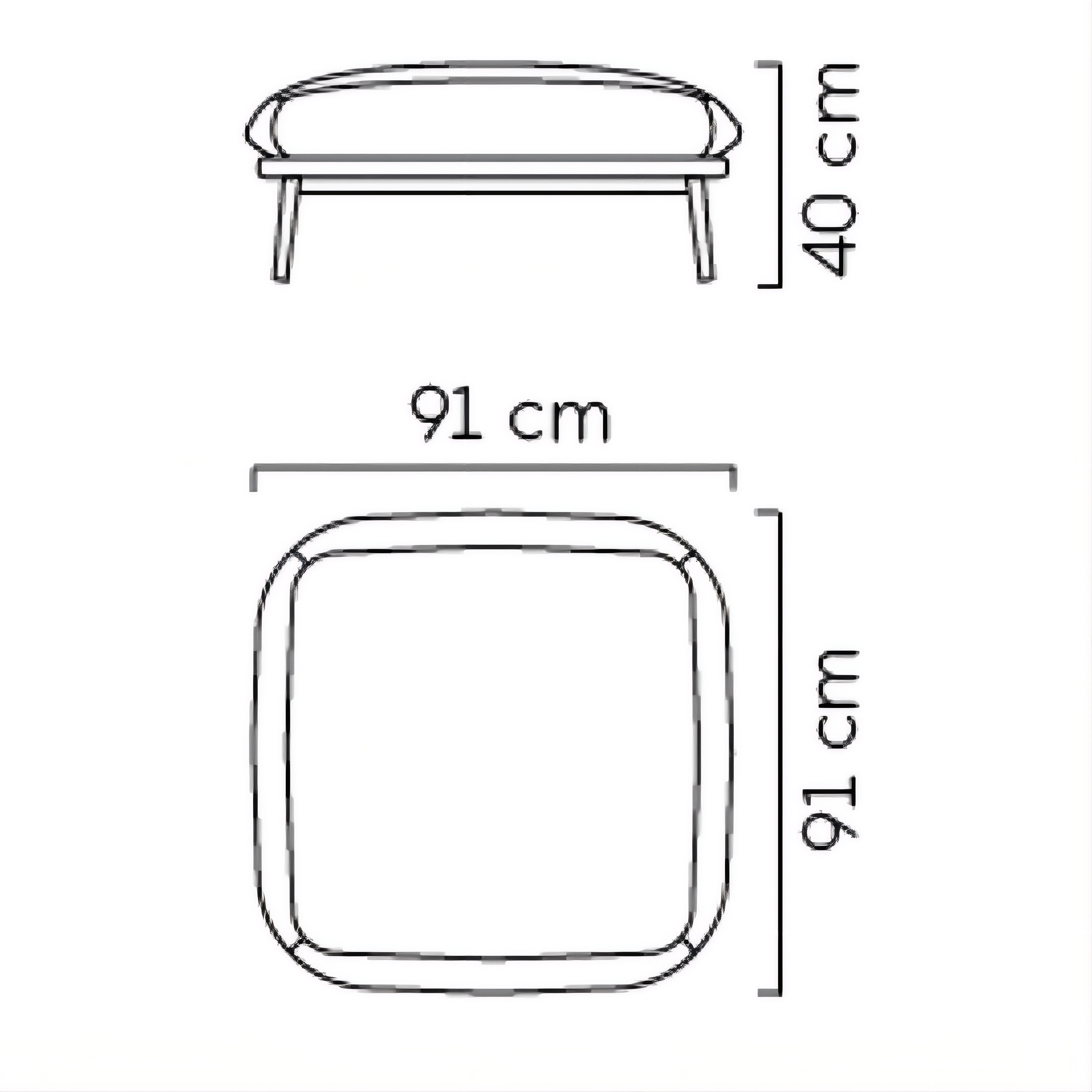 PIUMA Outdoor Hocker