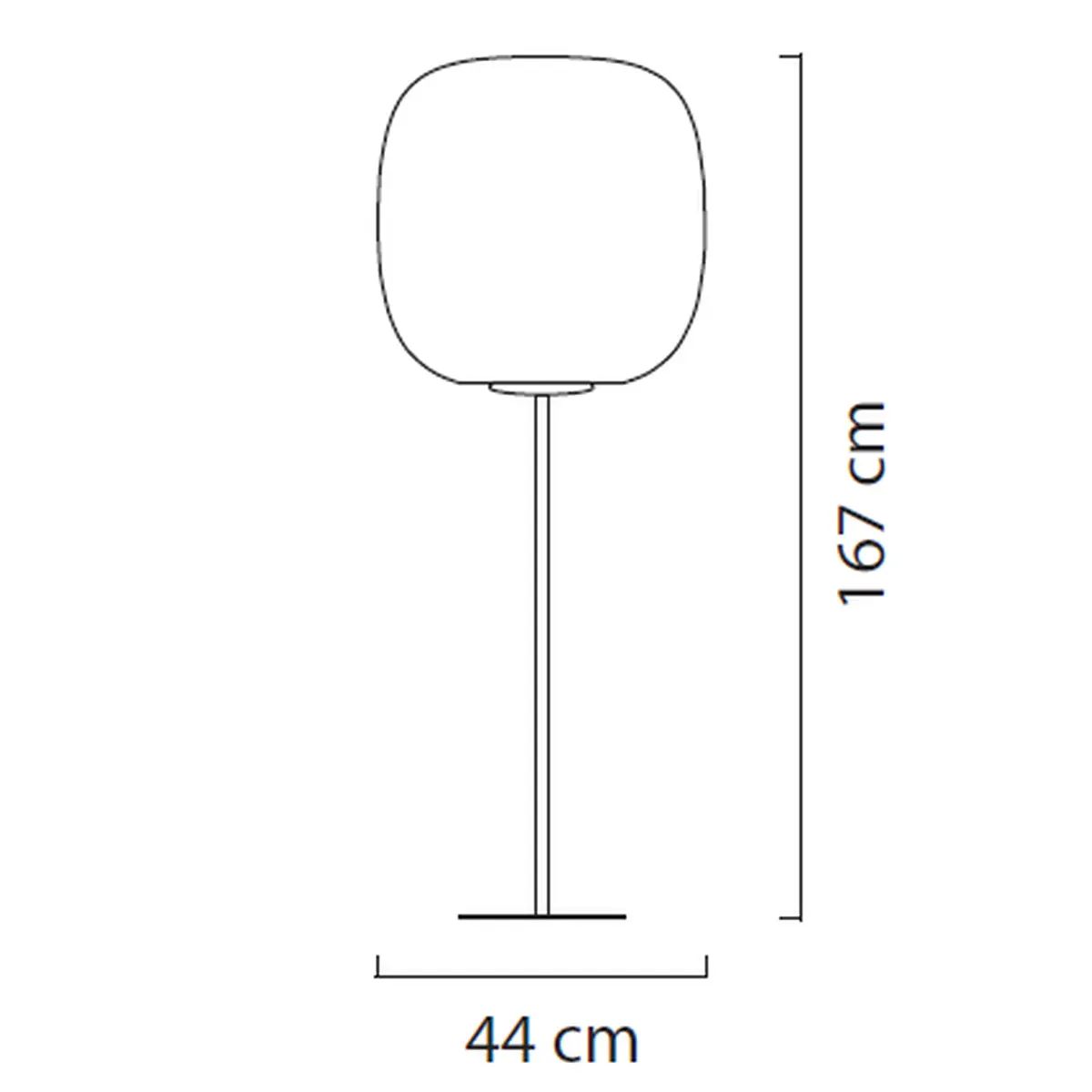 PANDORA Standleuchte M Zeichnung