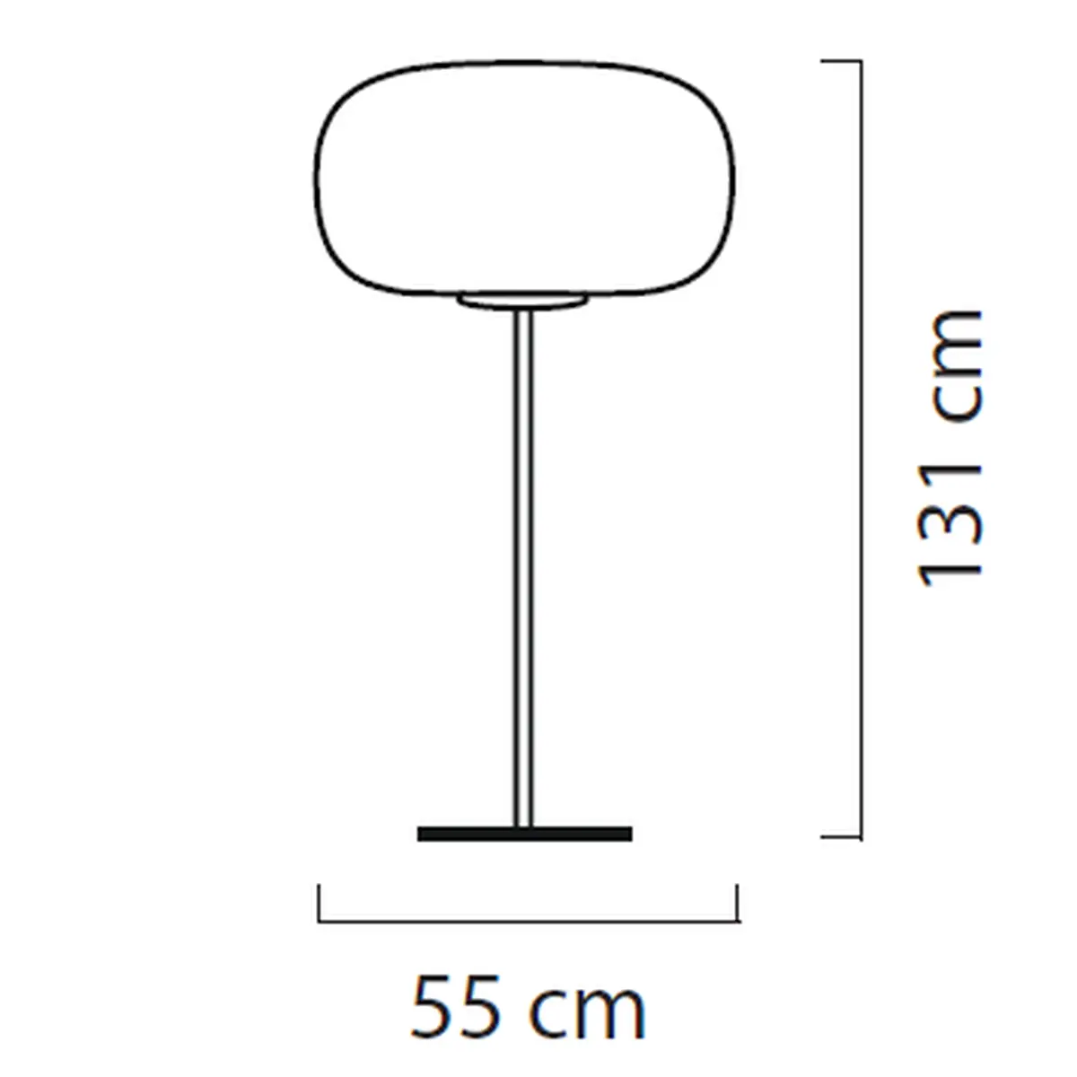 PANDORA Standleuchte S Zeichnung