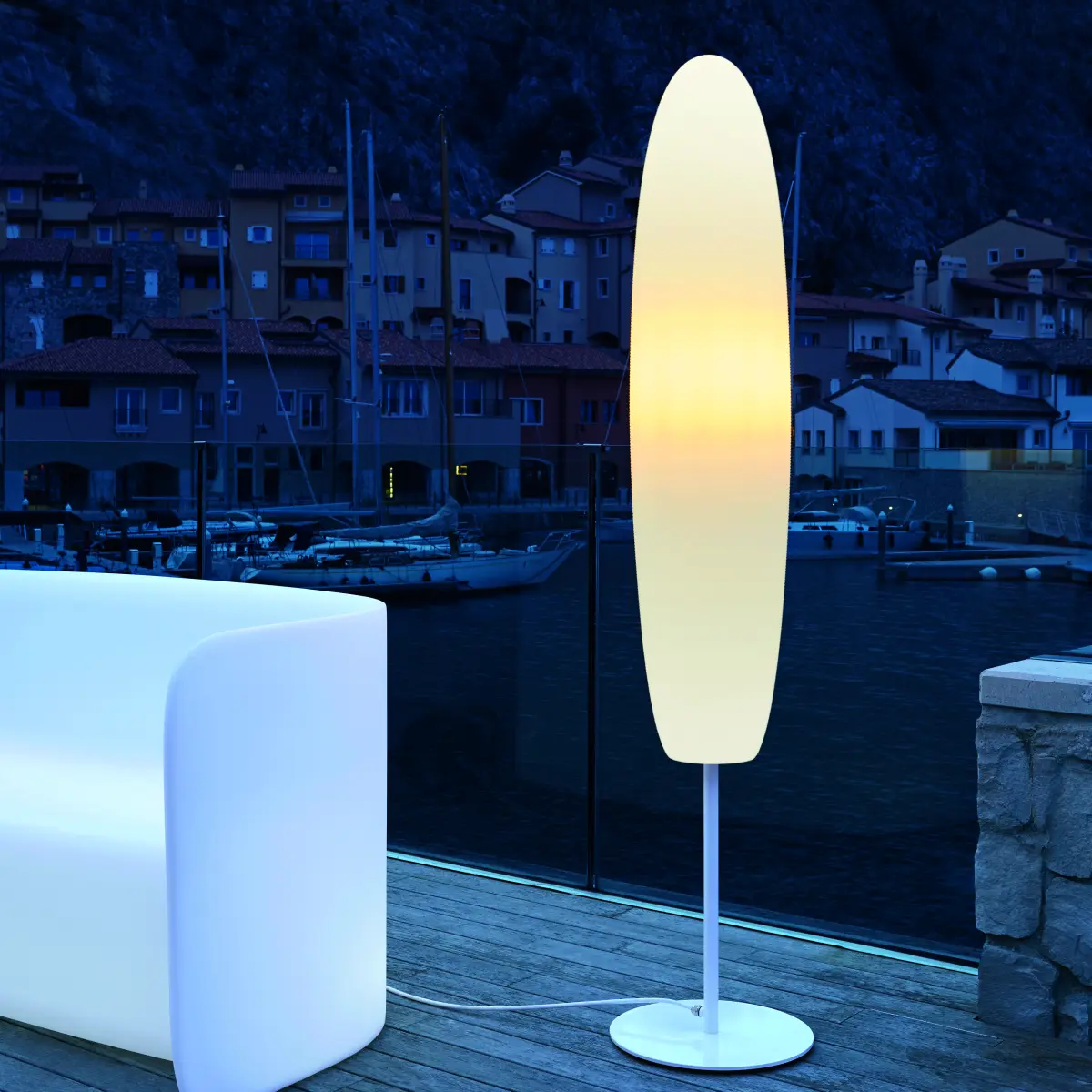 PANDORA Standleuchte XL Outdoor beleuchtet