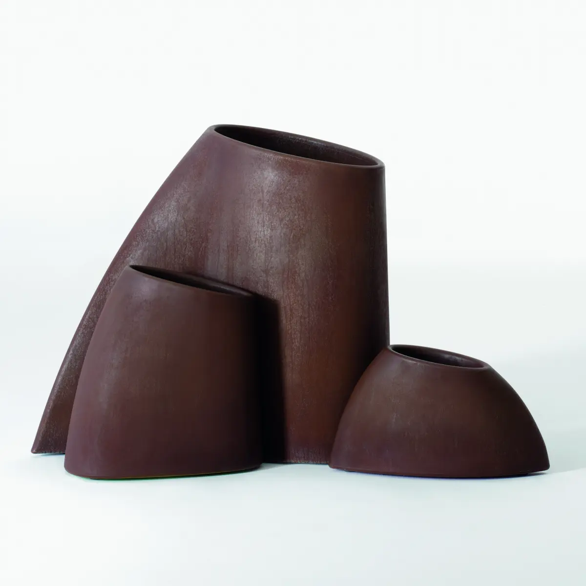 TAO Vase Braun in 3 Gr��en