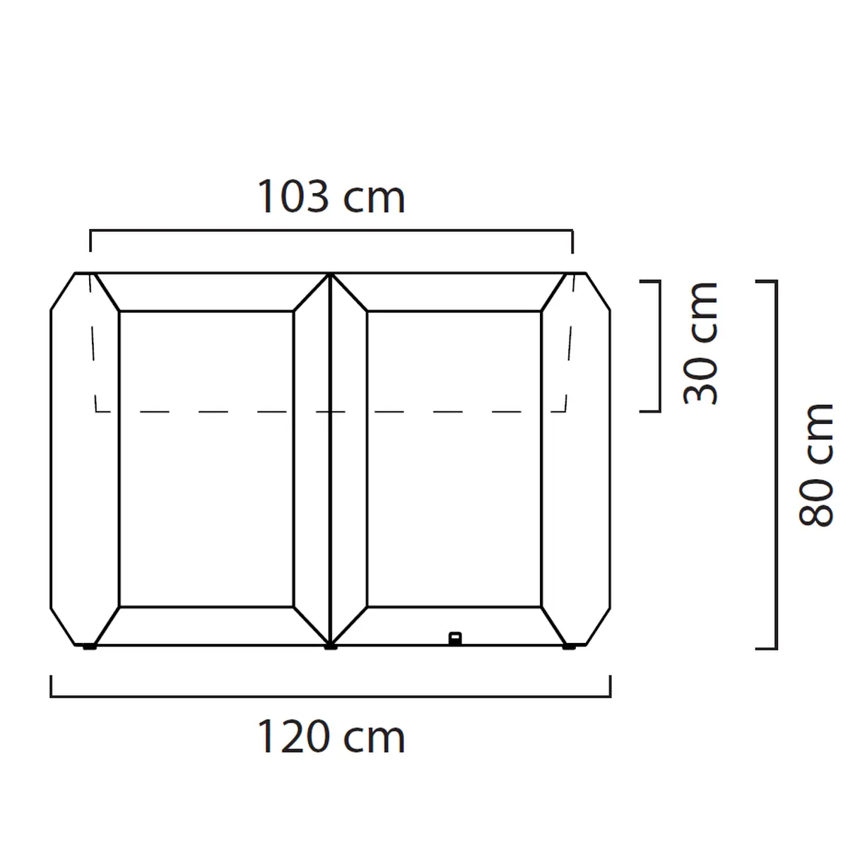 GEM Vase Zeichnung Ma�e L