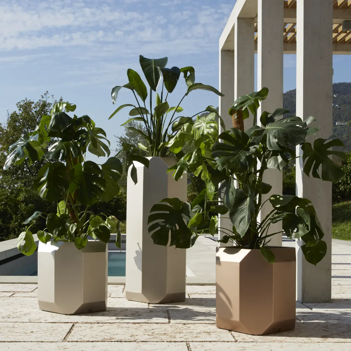 GEM Vase 2 mal S und 1 mal M Ambientebild