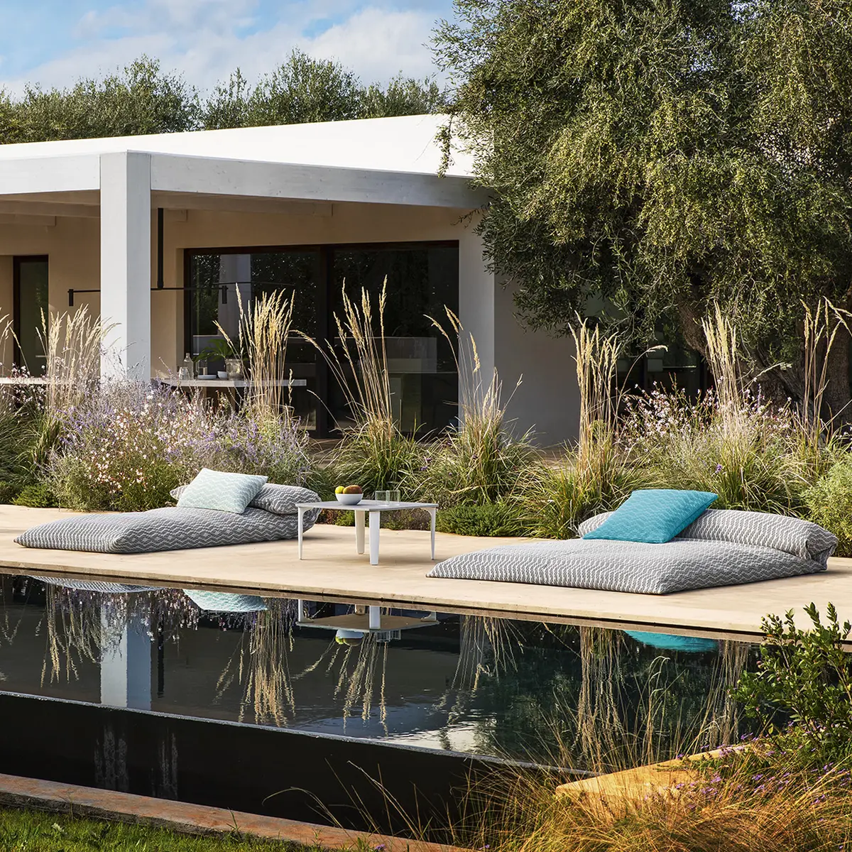 WAVE BED Sonnenliege 2 Gr��en