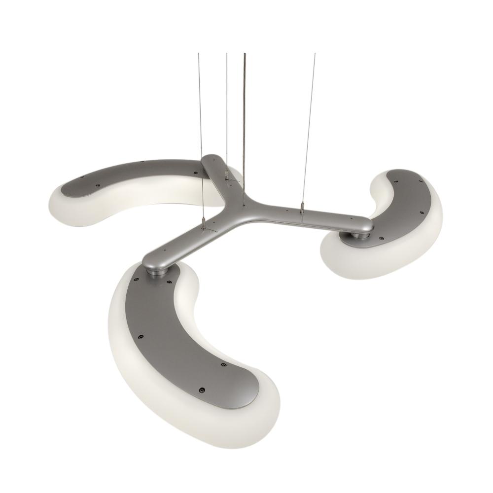 BLADE Pendelleuchte verstellbar, von oben gesehen von next Design BLADE Pendelleuchte verstellbar, von oben gesehen