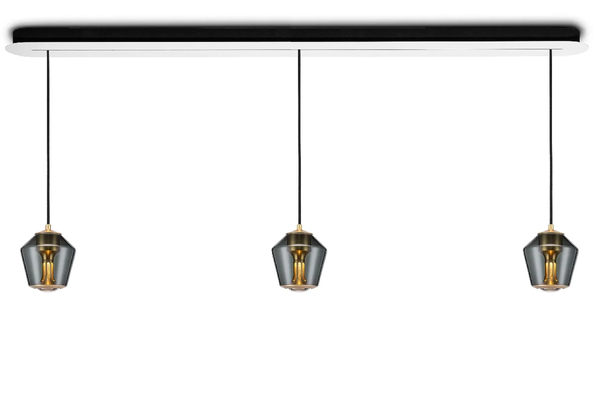 ETHICS Trio Pendelleuchte 140 grau