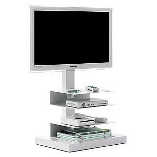 PTOLOMEO TV Regal Light weiß von OpinionCIATTI PTOLOMEO TV Regal Light weiß