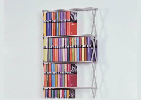 STRETCH-Bücherregal und DVD-Regal von Patte Design STRETCH-Bücherregal und DVD-Regal