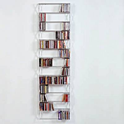 STRETCH CD-Regal lang/breit für ca. 596 CDs von Patte Design STRETCH CD-Regal lang/breit für ca. 596 CDs