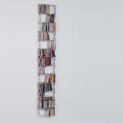 STRETCH CD-Regal lang/schmal fr ca. 299 CDs