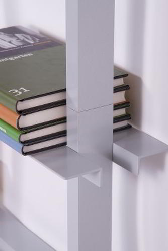 Morestore VIDEO-Leiter aluminium eloxiert von Patte Design Morestore VIDEO-Leiter aluminium eloxiert