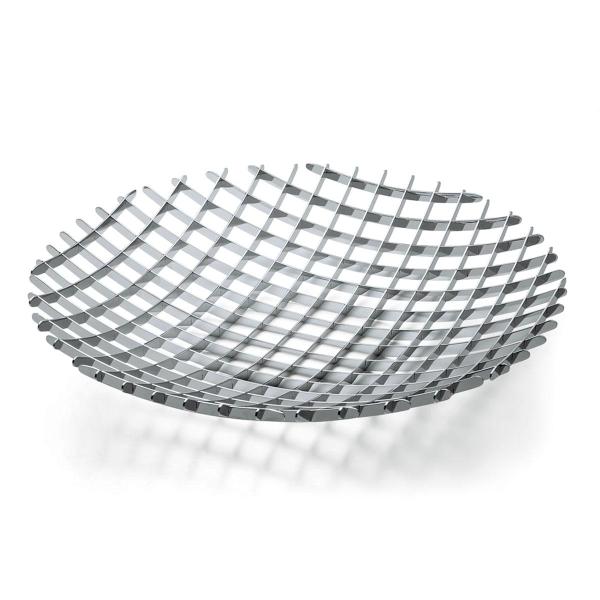 Grid Fruchtschale XL 50 cm Edelstahl hochglanzpoliert von PHILIPPI Grid Fruchtschale XL 50 cm Edelstahl hochglanzpoliert