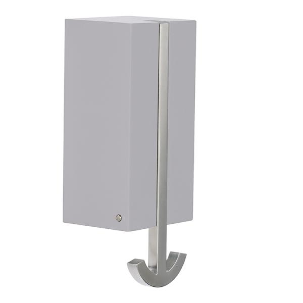 ANCORA LUNGO Wandgarderobe silber von pieperconcept ANCORA LUNGO Wandgarderobe silber