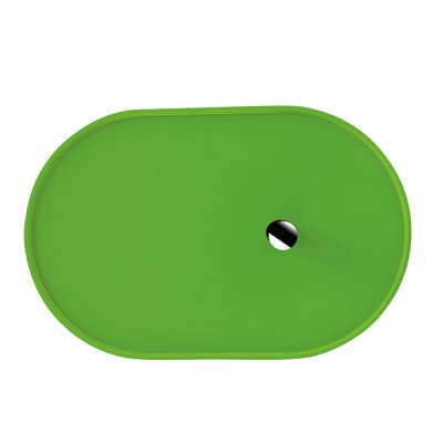 OLIVO Beistelltisch verstellbar grün