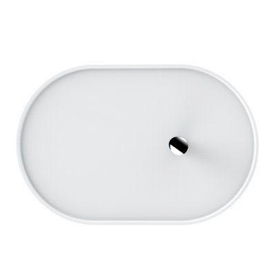 OLIVO Beistelltisch verstellbar weiss von pieperconcept OLIVO Beistelltisch verstellbar weiss