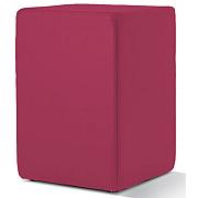 POMP Hocker Leder himbeer POMP Hocker Leder himbeer