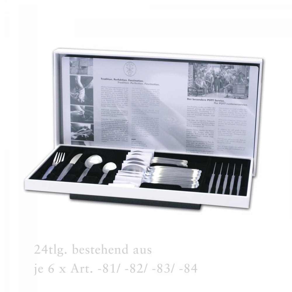 POTT Besteck 22 Set 24-tlg. im Geschenk-Karton