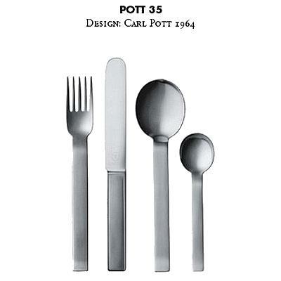 Pott Besteck Modell 35, P