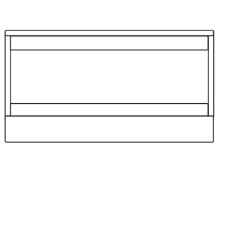 Brick Sockel-Modul 2, wei�