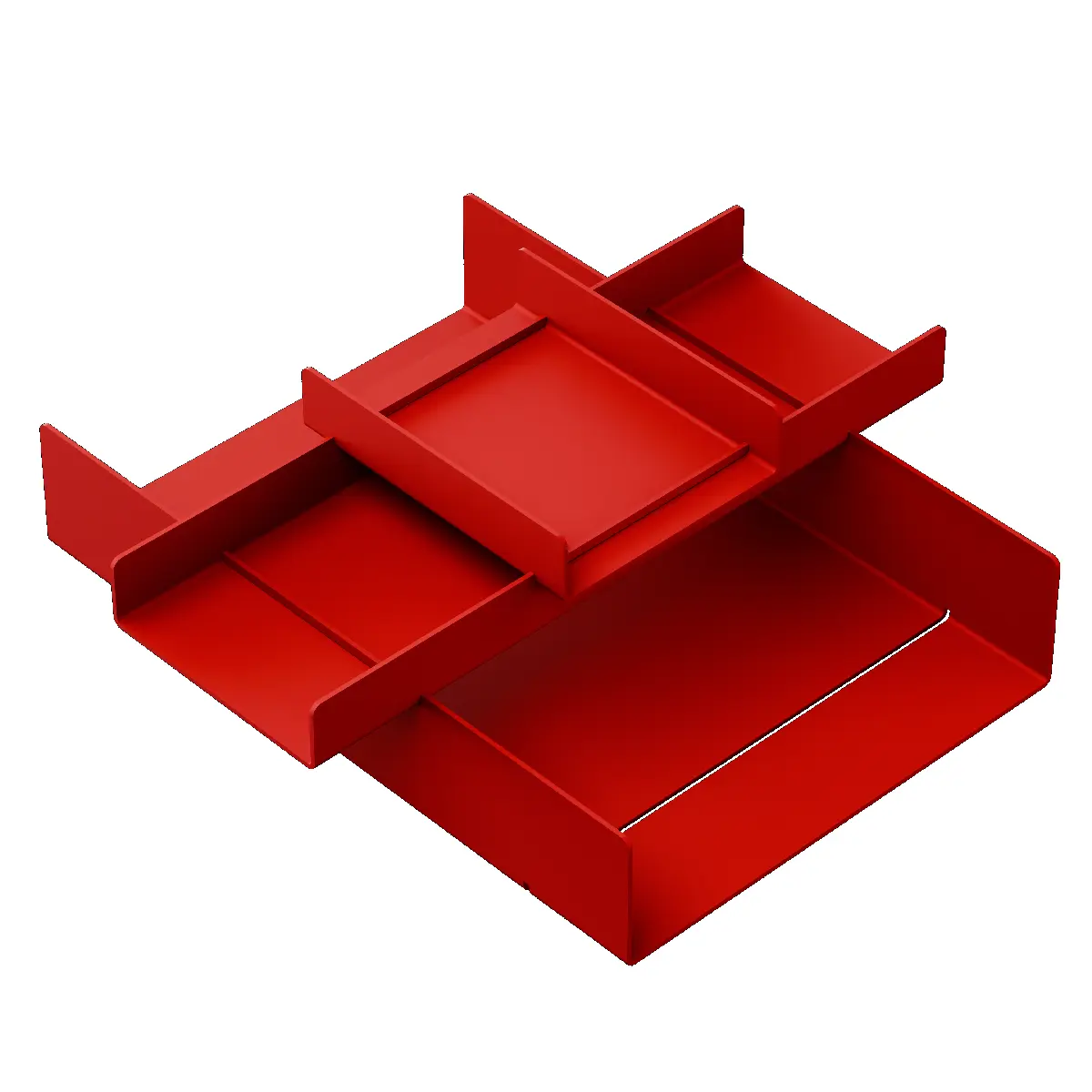 ABLEGER SET in Scarlet Farbe