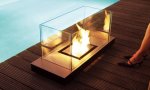 Uni Flame Kamin, Marke RADIUS, Designer Michael Rsing