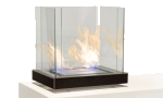 TOP FLAME Tischkamin / Standkamin, Marke RADIUS, Designer Michael Rsing