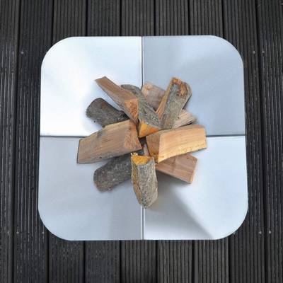 aus der Vogelperspektive mit Holz von RADIUS aus der Vogelperspektive mit Holz