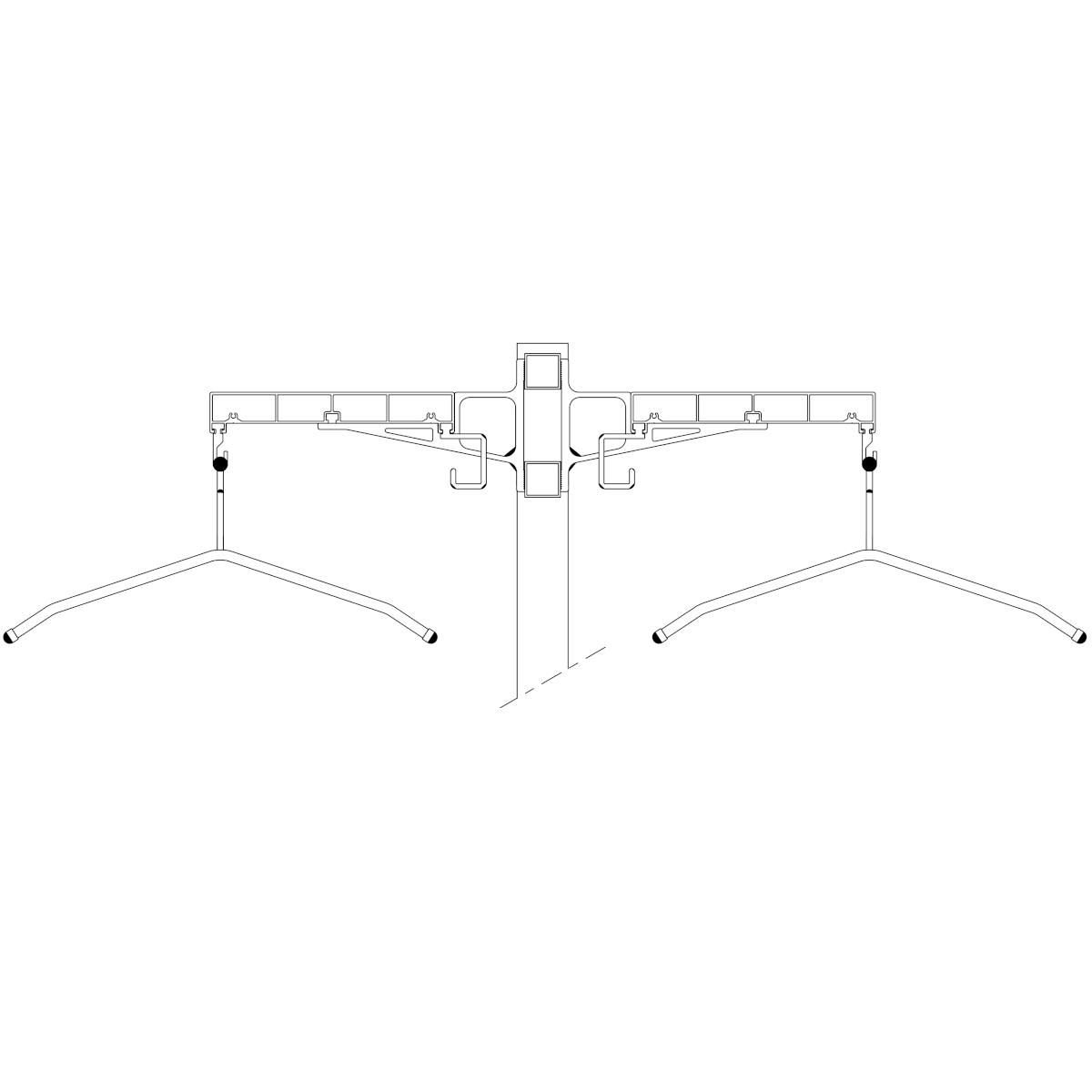 ARCO Garderobenstnder 35 x 98