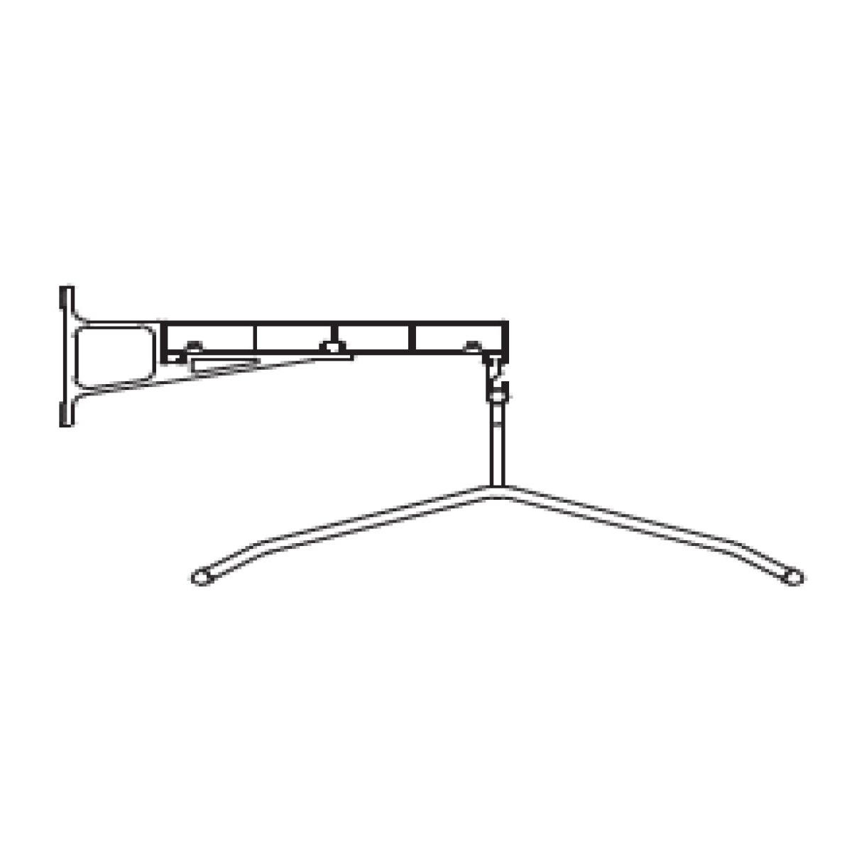 ARCO Wandgarderobe 2517, 100 cm