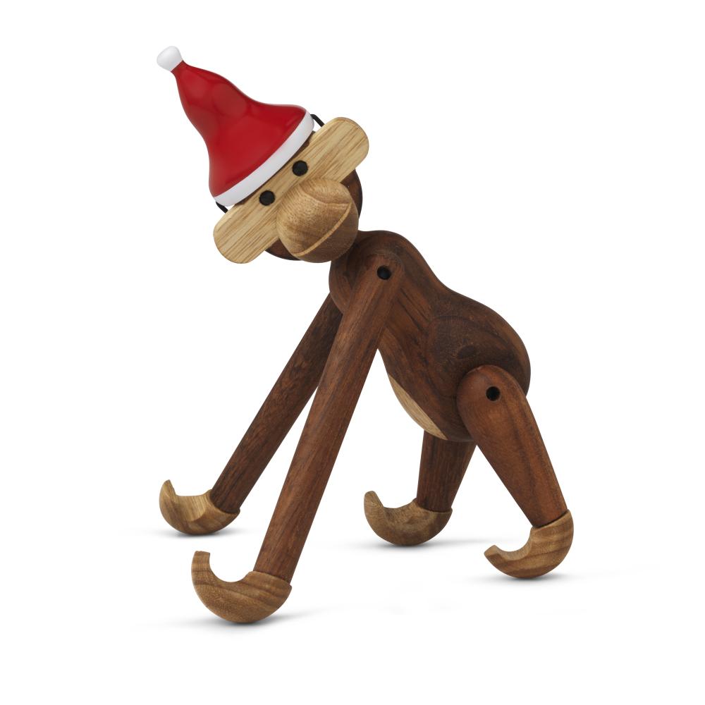 Kay Bojesen: Affe mit Weihnachtsmütze, R