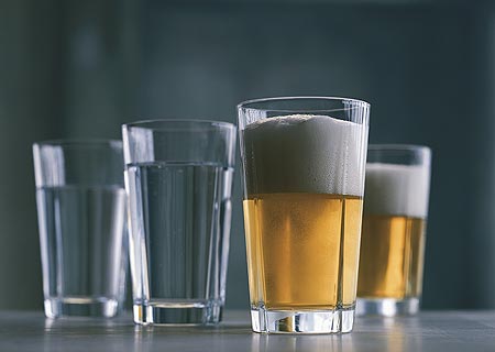 Erik Bagger Hei�-Kalt Glas 4er-Set
