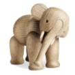 Kay Bojesen Elefant, 16 cm hoch, Eiche natur