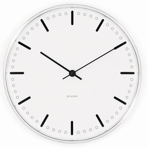 Arne Jacobsen CITY HALL CLOCK Wanduhr 160 mm