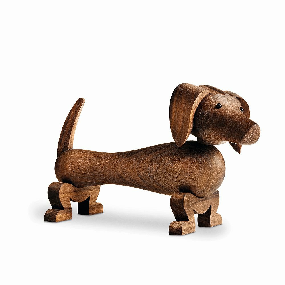 Kay Bojesen Hund, Dackel / Dog Eiche massiv, R