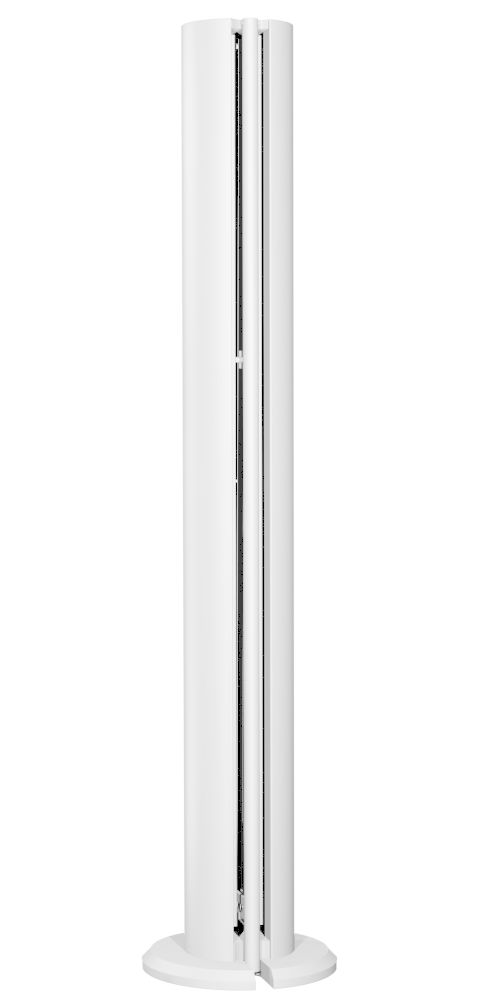 INSTANT SPACE Raumteiler 164, Säule RAL 9016 verkehrsweiß, Stoff weiß von schneiderschram INSTANT SPACE Raumteiler 164, Säule RAL 9016 verkehrsweiß, Stoff weiß