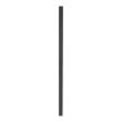 LINE Wandgarderobe slate black hochglanz (103) Haken schwarz