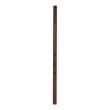 LINE Wandgarderobe Nussbaum matt (01) pulverbeschichtet black (79)