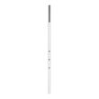 LINE Wandgarderobe schneeweiss (54) pulverbeschichtet black (79)