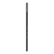 LINE Wandgarderobe schieferschwarz hochglanz (103) chrom glänzend LINE Wandgarderobe schieferschwarz hochglanz (103) chrom glänzend
