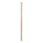 LINE Wandgarderobe Eiche natur geölt (12) chrom glänzend (90) LINE Wandgarderobe Eiche natur geölt (12) chrom glänzend (90)