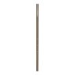 LINE Wandgarderobe kakao hochglanz (110) chrom glnzend