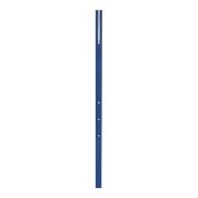 LINE Wandgarderobe saphierblau (56) chrom glänzend (90) LINE Wandgarderobe saphierblau (56) chrom glänzend (90)