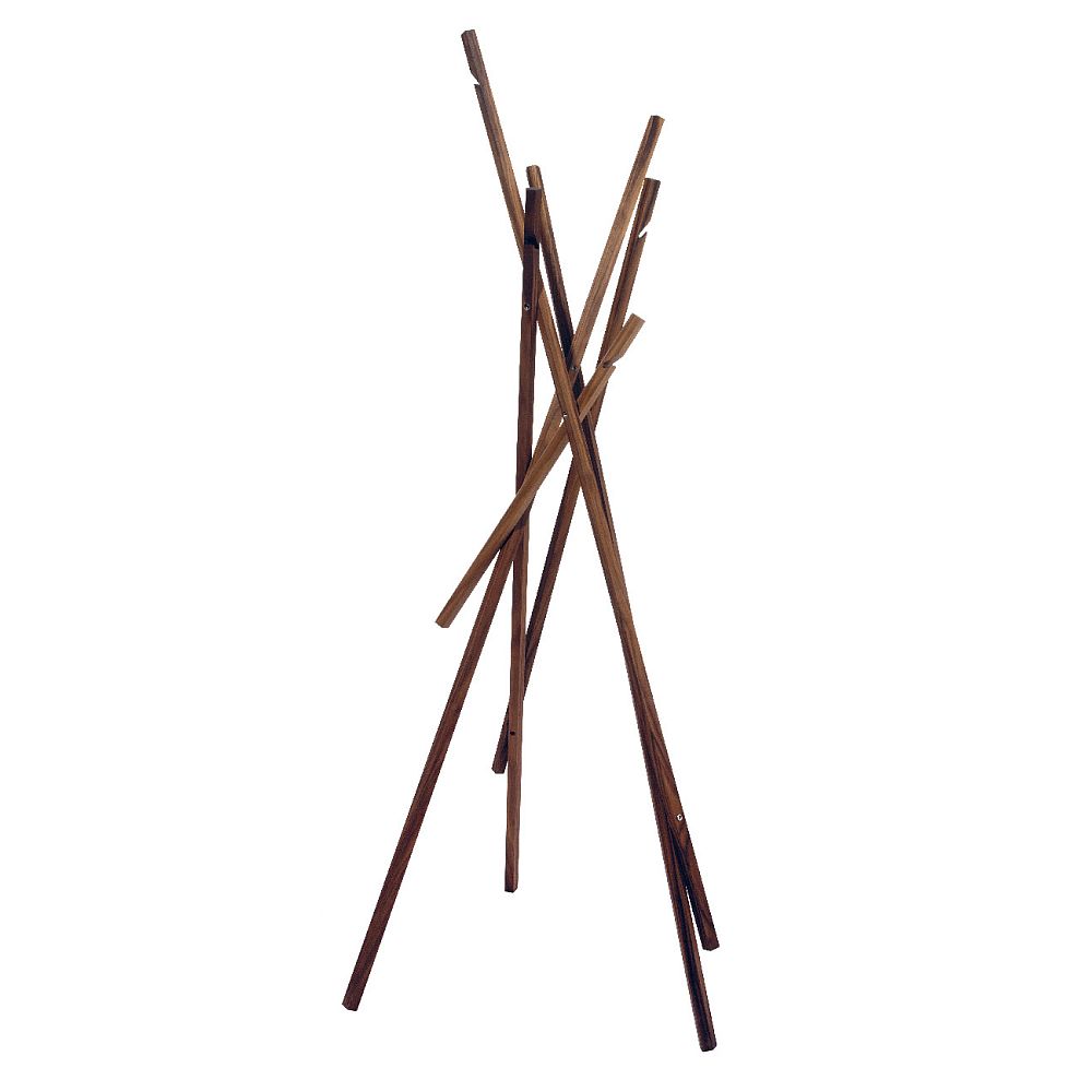 STICKS Garderobenständer amerik. Nussbaum geölt von schönbuch STICKS Garderobenständer amerik. Nussbaum geölt
