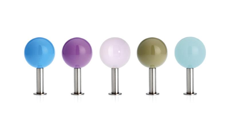 DOTS Garderobenhaken 5er-Set ICECREAM von schönbuch DOTS Garderobenhaken 5er-Set ICECREAM