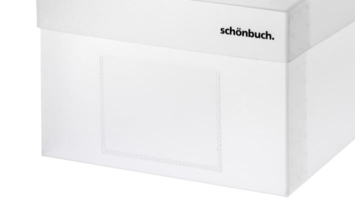 SHOEBOX Schuhschachtel mit Einstecklasche von schönbuch SHOEBOX Schuhschachtel mit Einstecklasche