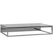 RACK Wandgarderobe / Konsole rauchchrom mit Glasablage rauchchrom RACK Wandgarderobe / Konsole rauchchrom mit Glasablage rauchchrom