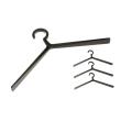 schnbuch Kleiderbgel 0102 schieferschwarz Soft-Touch-Beschichtung, 4er-Set