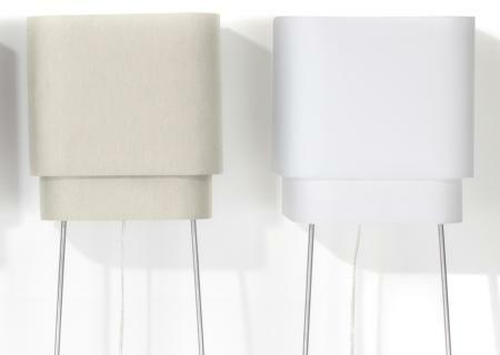 GLOW Anlehnleuchte cremewei� und schneewei�